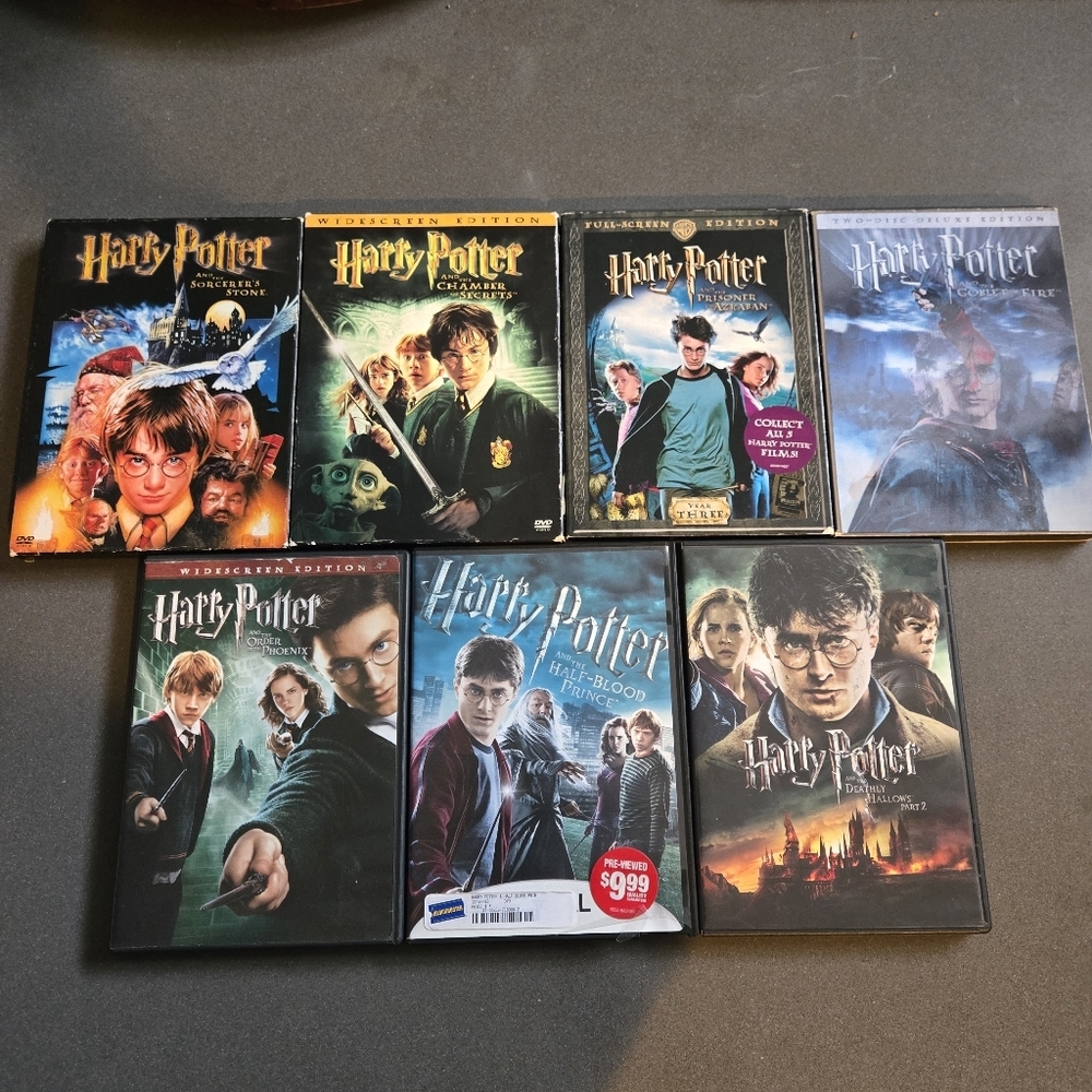 Harry Potter DVD Collection Bundle Set